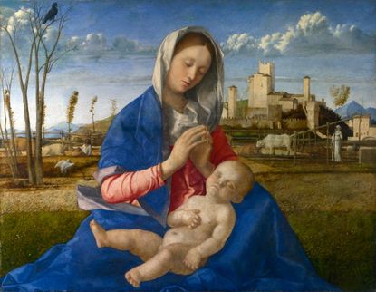 Madonna of the Meadow by Giovanni Bellini (1505)