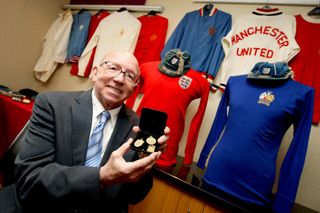 Nobby Stiles sold his medals in to raise money