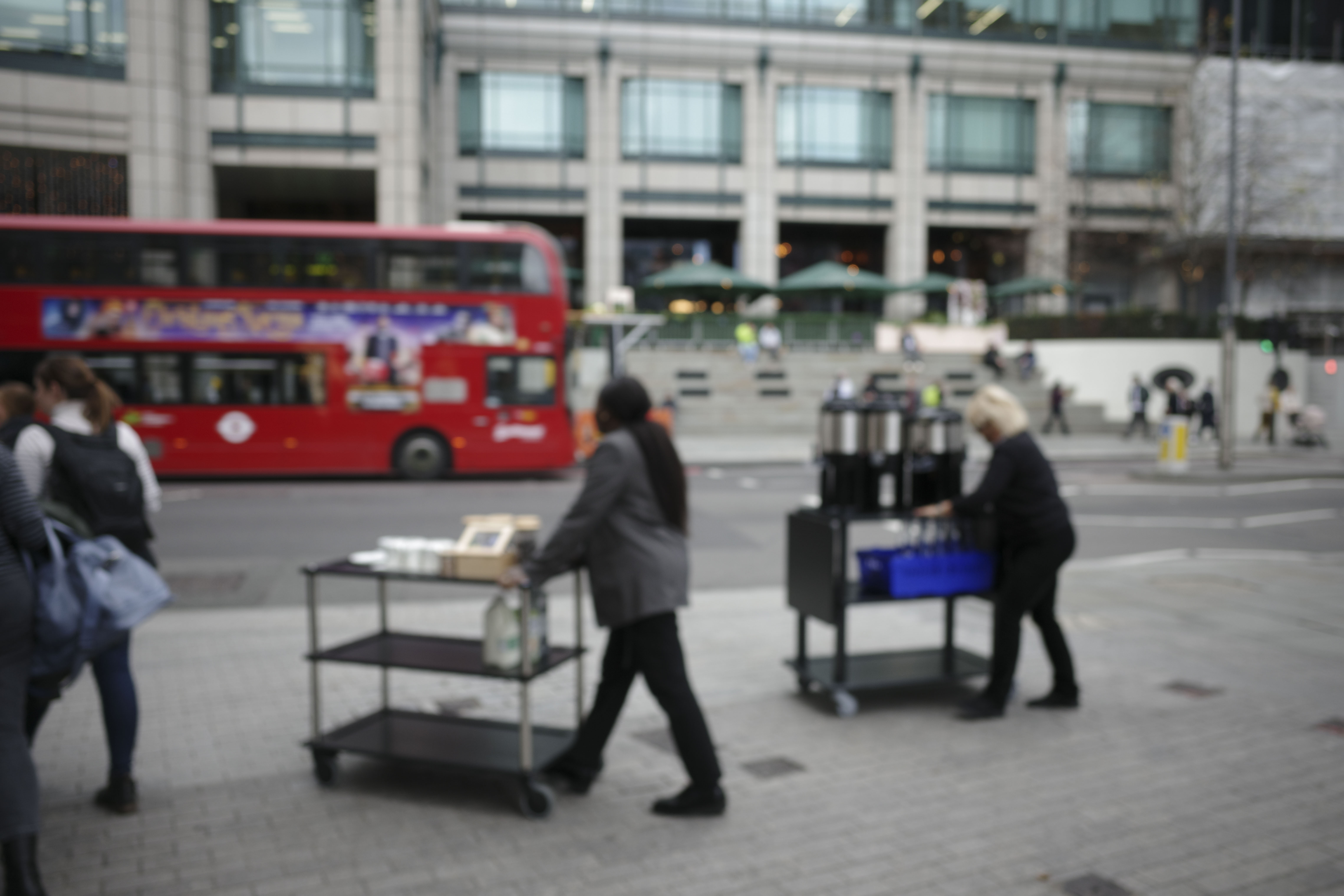 Ricoh GR IV sample images - blurred london street scene