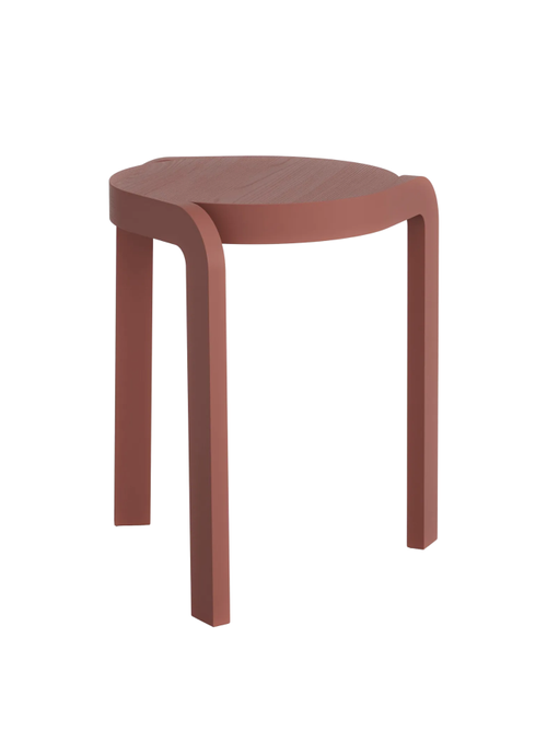 Spin Stool in Ash Black Laserad
