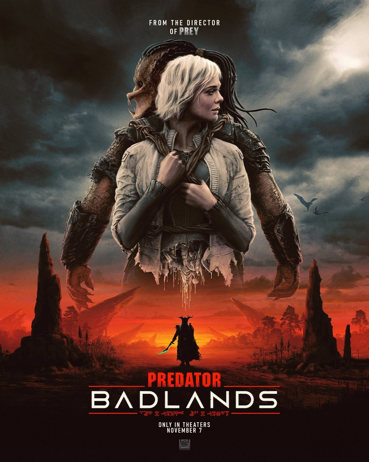 Predator: Badlands poster