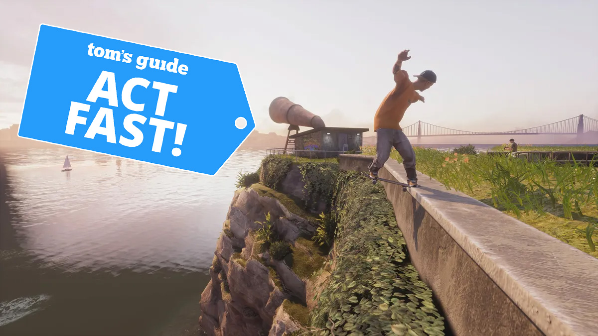 Screenshot from Tony Hawk's Pro Skater 3+4 career mode featuring Andrew Reynolds