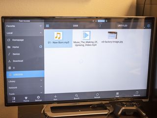 Local file support on the Nexus Player