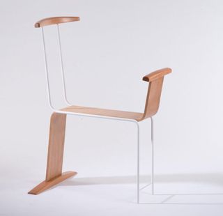 Andrew Prioli’s ‘Modern-Day Valet’ can be used as a chair