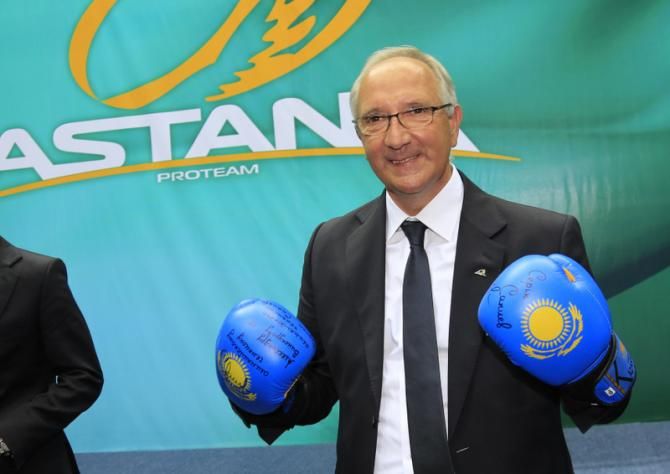 Astana Team Manager Guiseppe Martinelli