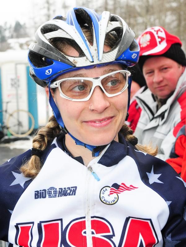 Mo Bruno Roy (USA) at the start of the race