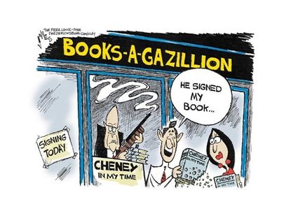 Cheney's book blasting
