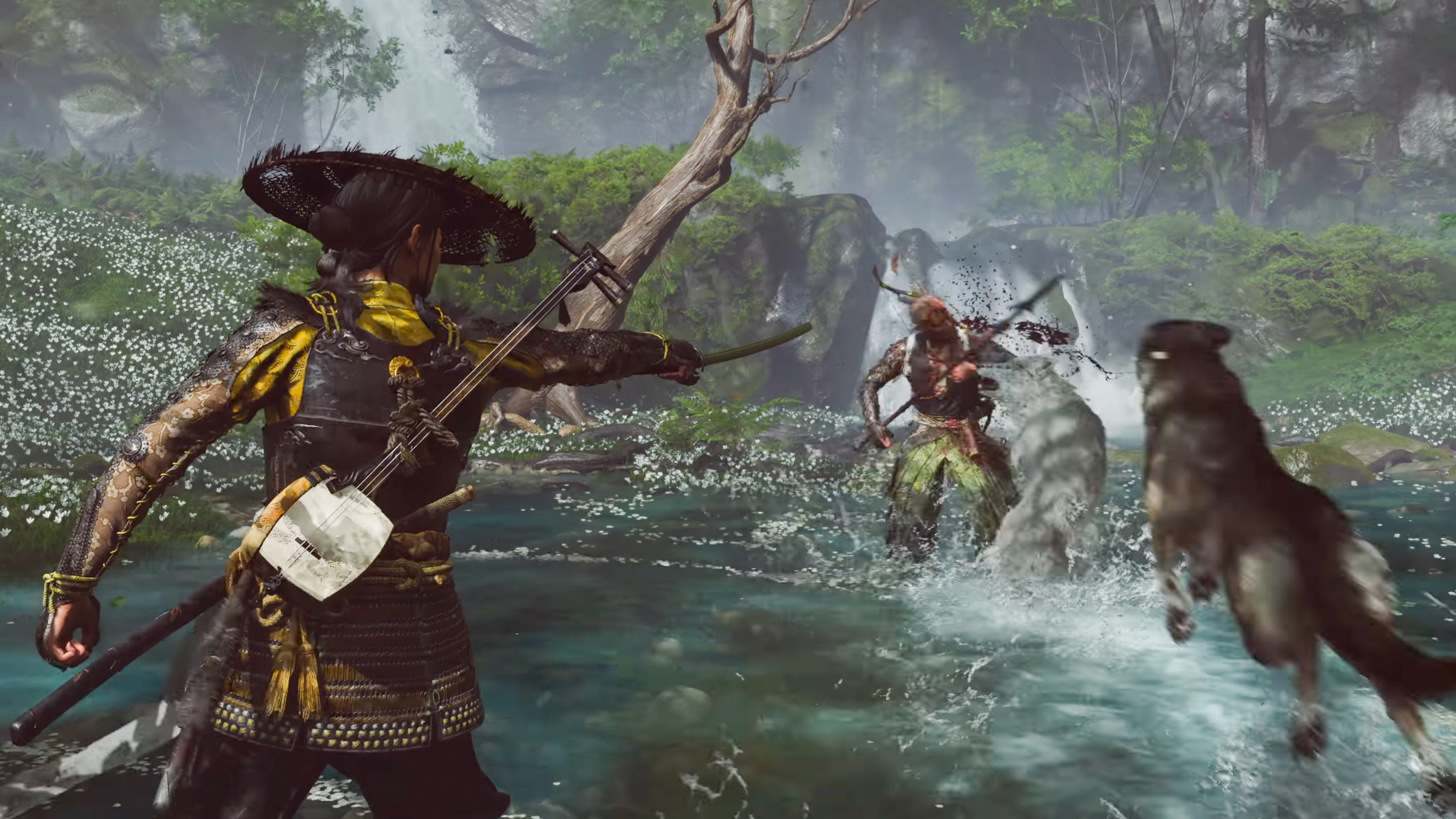 A screenshot from Ghost of Yotei Complete Edition