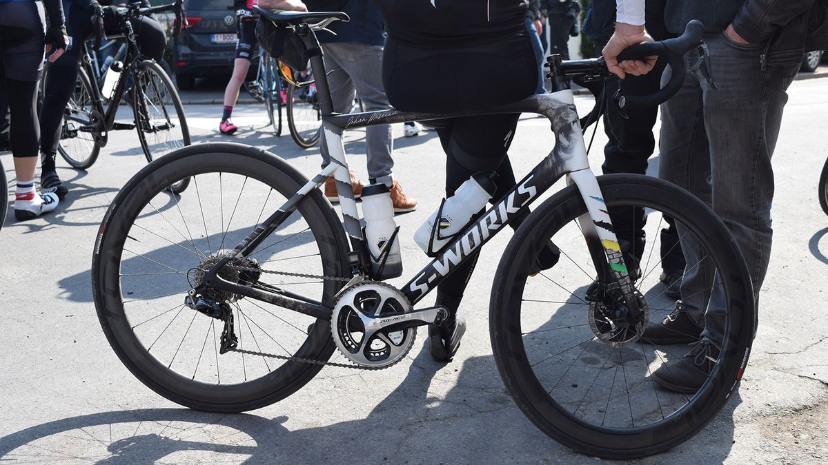 Johan Museeuw's custom S-Works Tarmac Disc