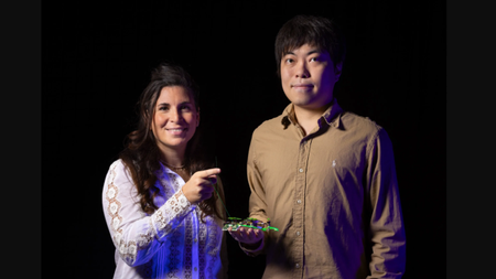 Bio-inspired whiskers enable tiny drones to navigate in darkness using touch