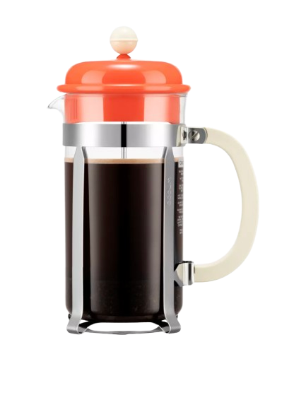 Bodum X Moma Caffettiera French Eight-Cup Stainless-Steel Coffee Maker 1l