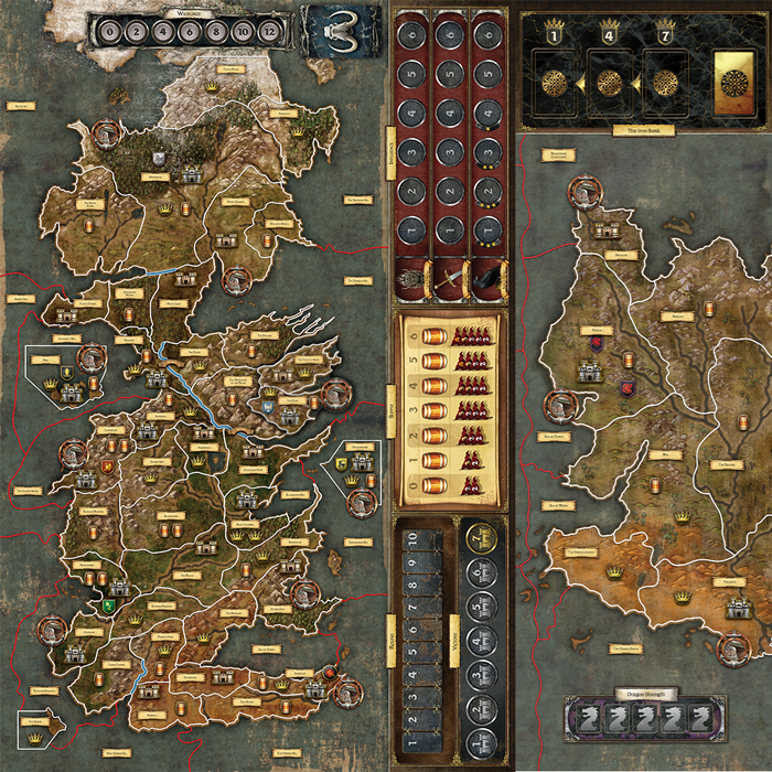game of thrones board game figures