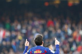 Messi was four-some against Eibar