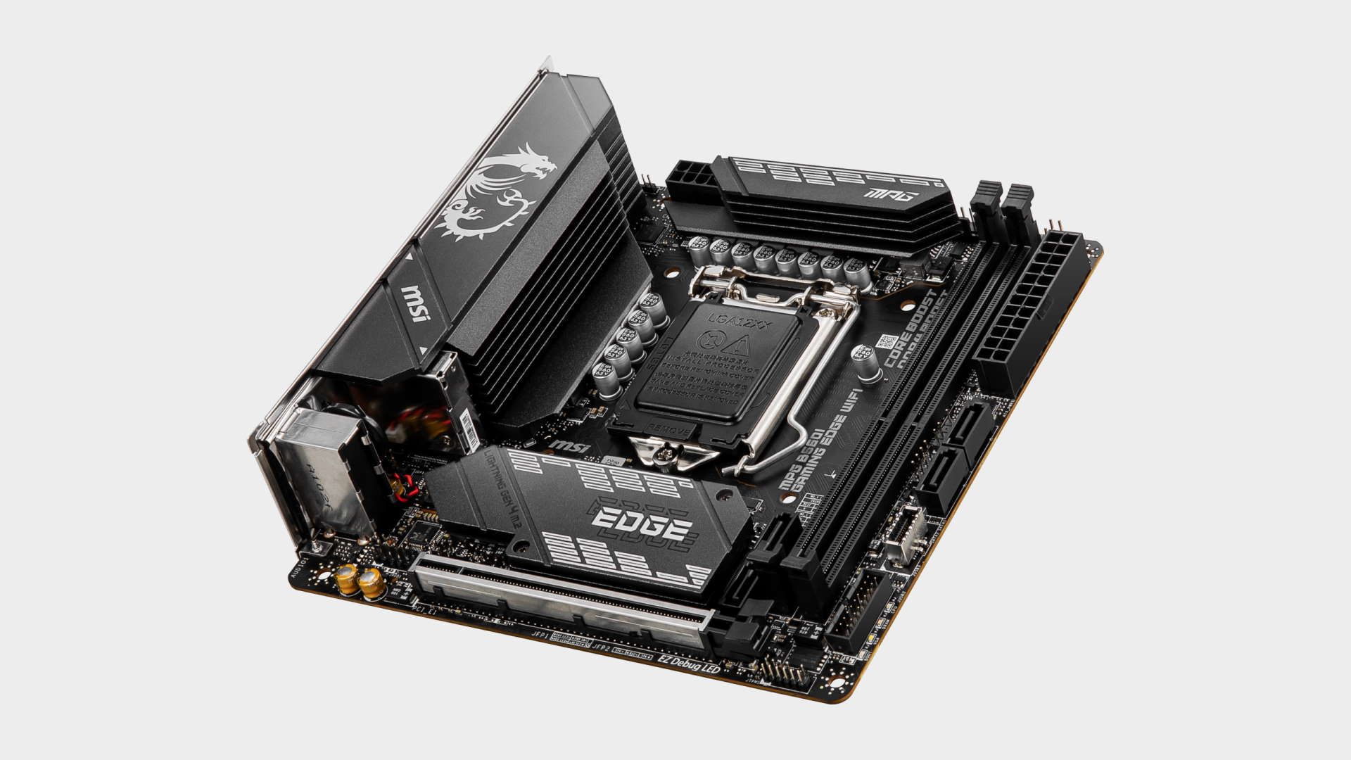MSI MPG B560I Gaming Edge Review PC Gamer