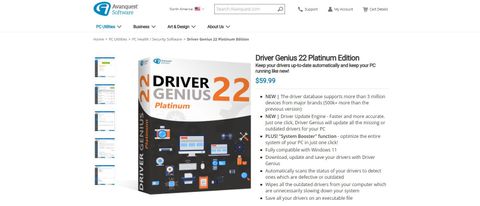 Driver Genius 21 Platinum Review Hero