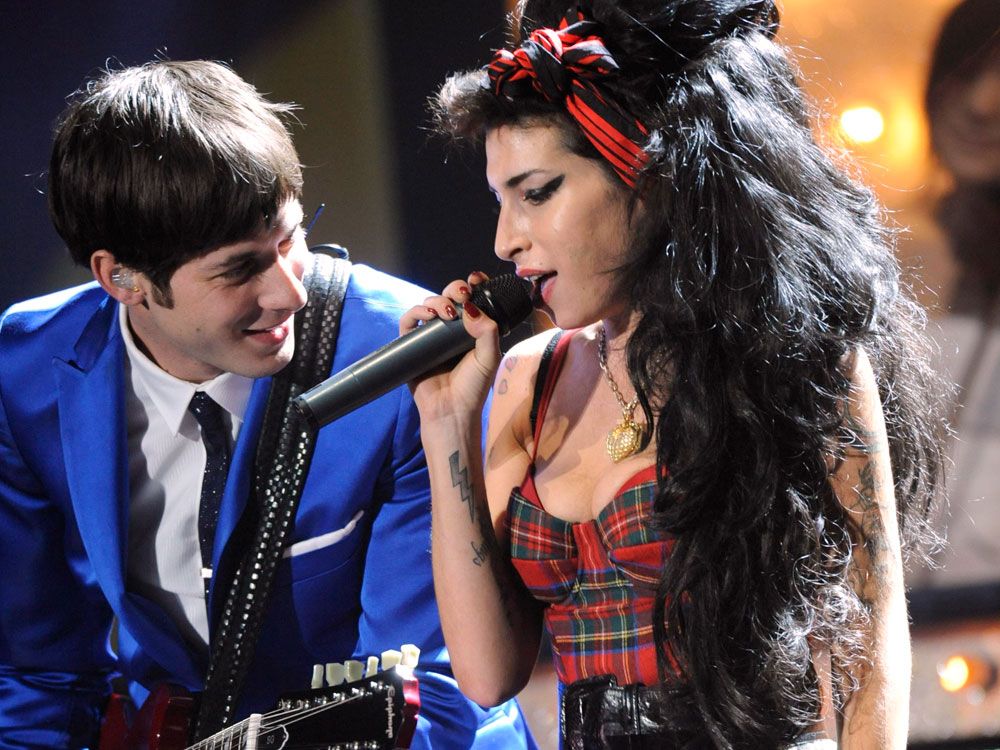 Mark Ronson and Amy Winehouse