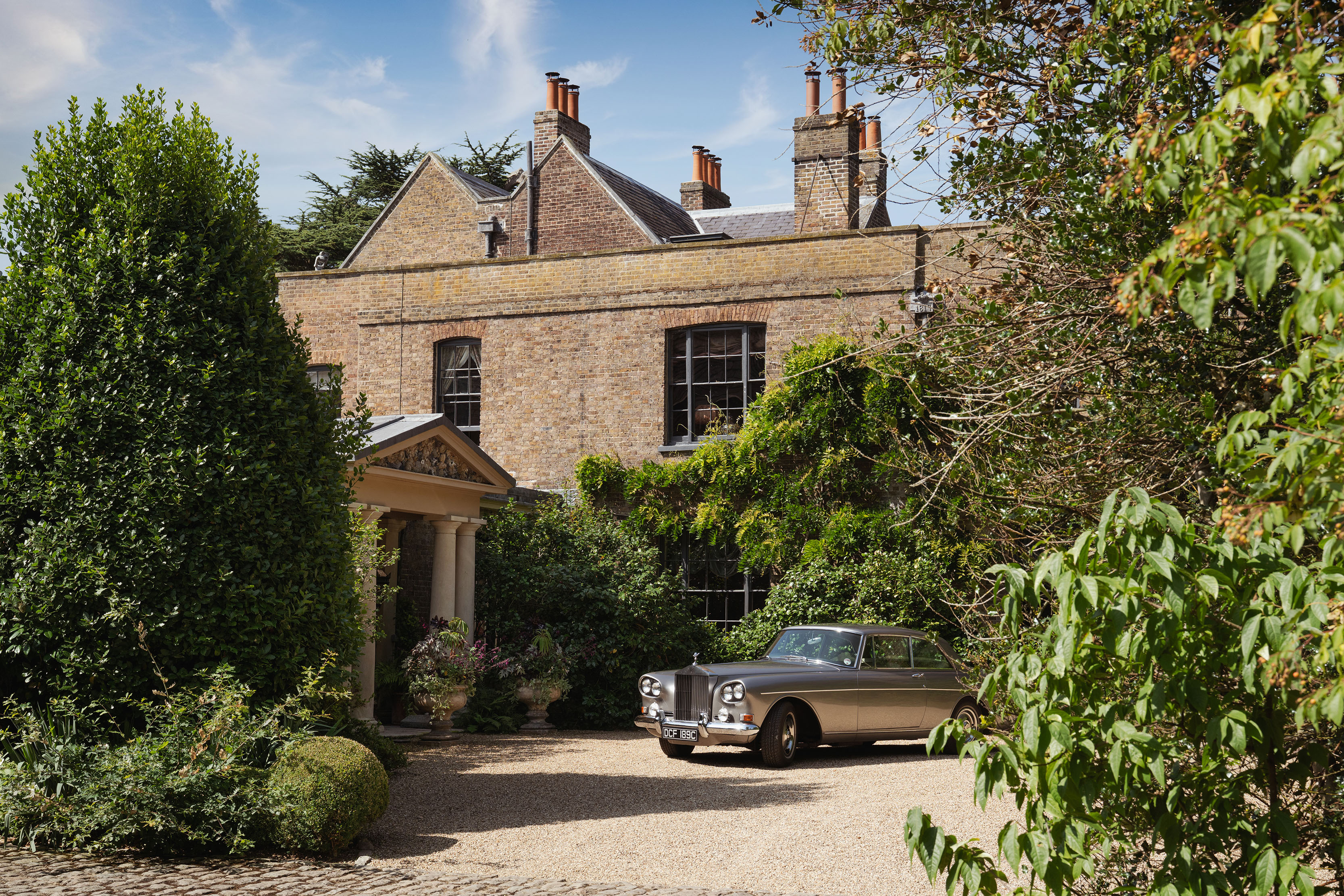 Stud House is in the grounds of Hampton Court and is the home of Evgeny Lebedev