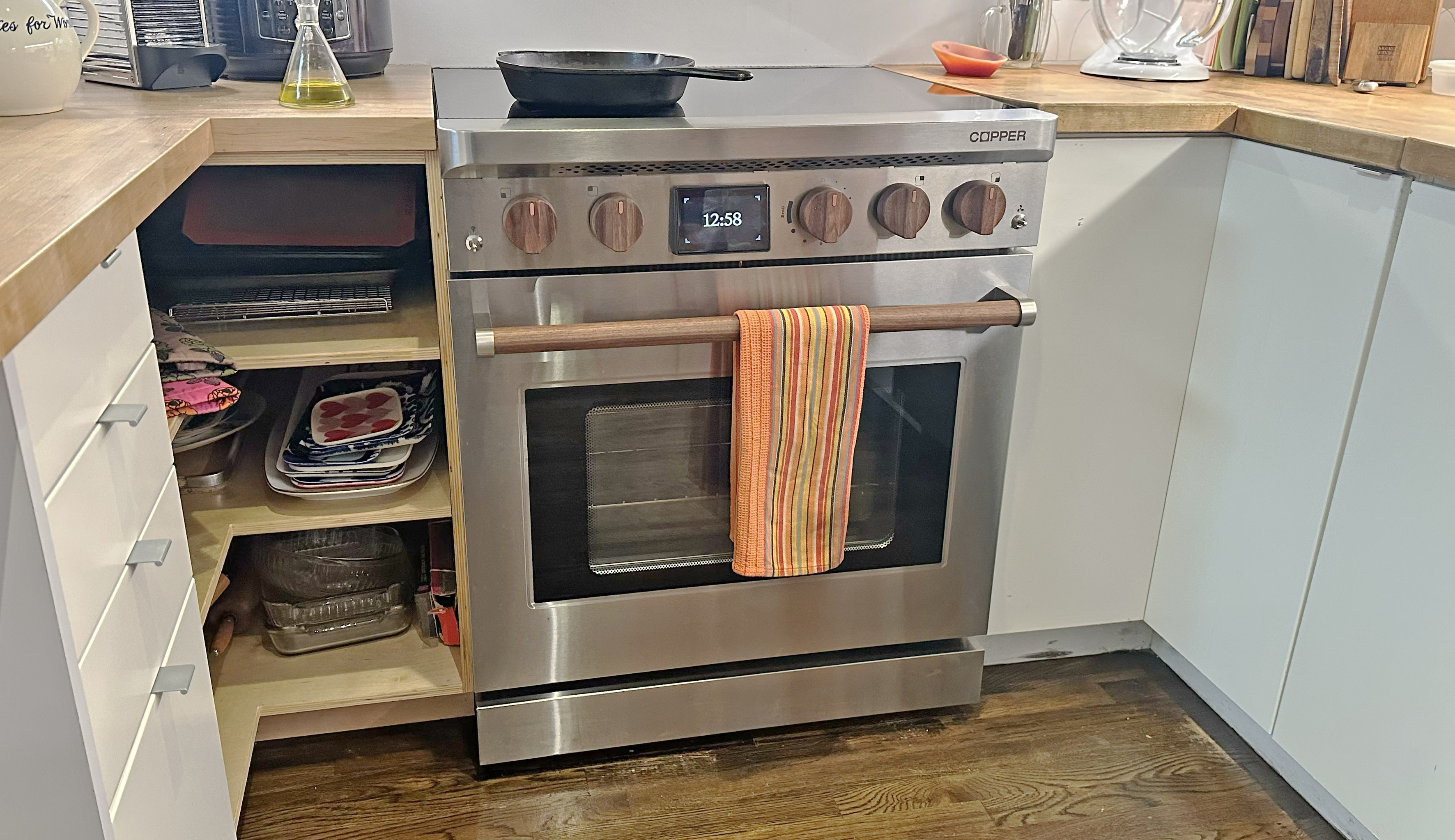 Copper Charlie induction range