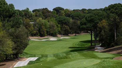 A view of the 15th hole at PGA Catalunya
