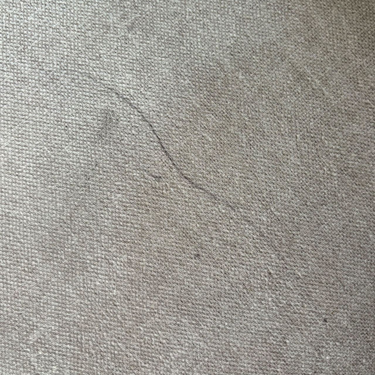 biro mark on sofa cushion