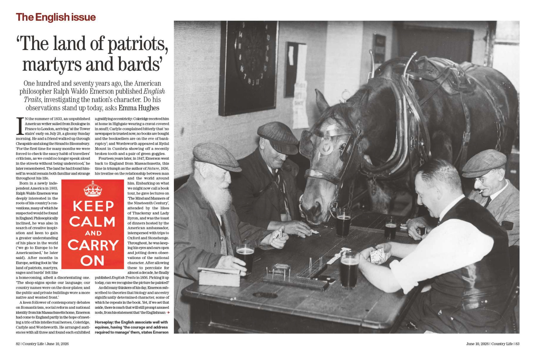 Spreads from Country Life 10 June 2025