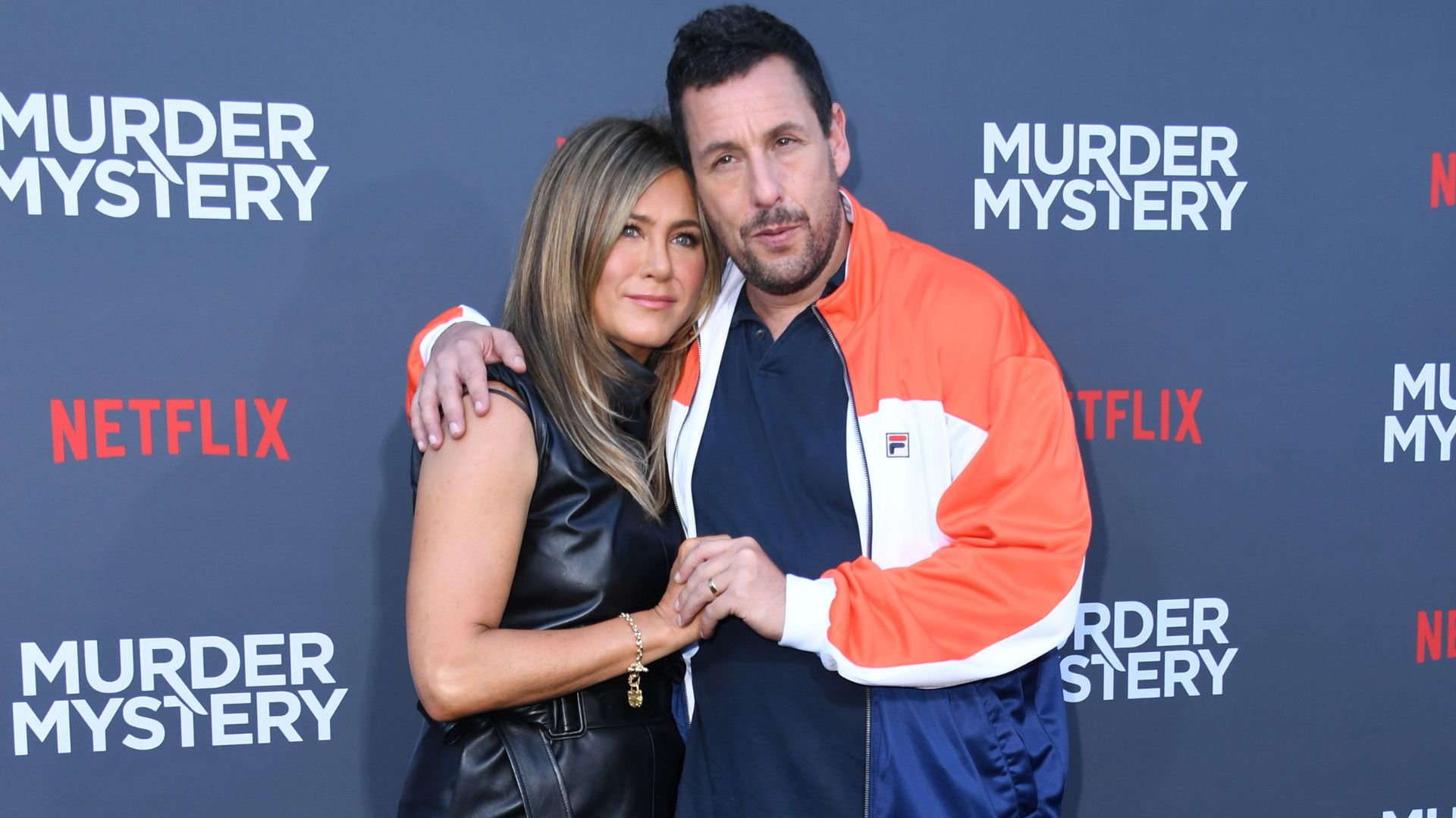 Jennifer Aniston and Adam Sandler