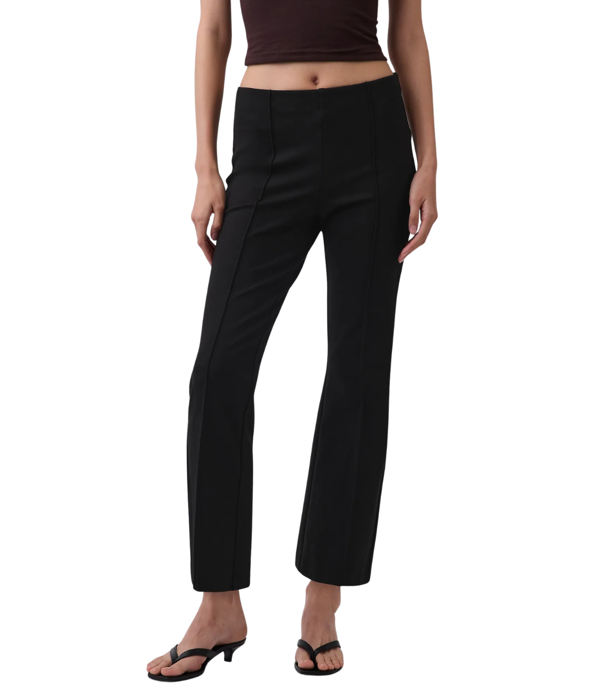 Gap, High Rise Double Knit Crop Kick Pants