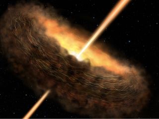 Supermassive black holes lurk in the hearts of most galaxies.