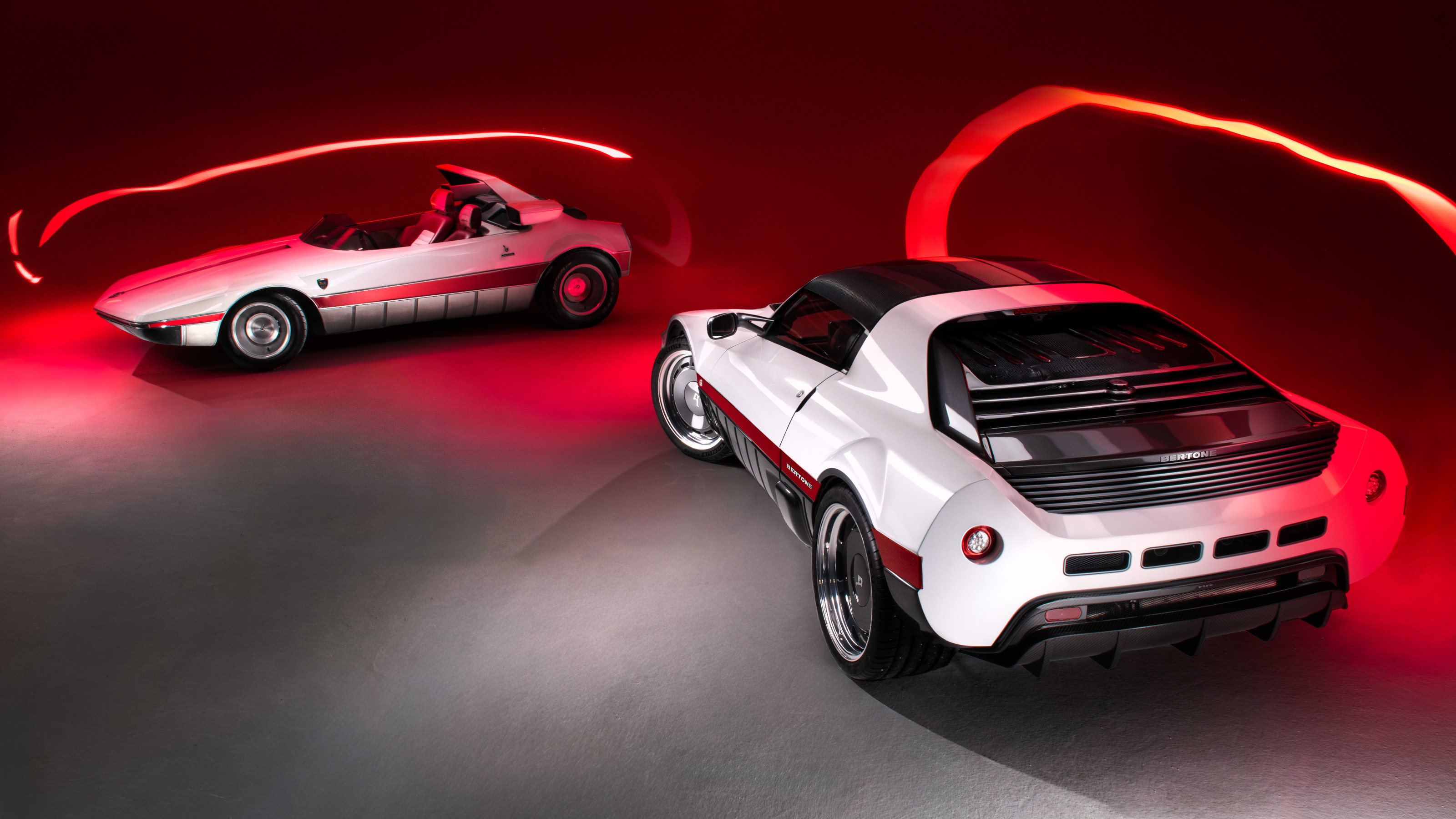 Bertone Runabout, available in Barchetta and Targa versions