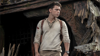 Tom Holland in the Uncharted movie