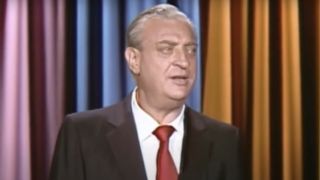 Rodney Dangerfield performing stand-up on The Tonight Show