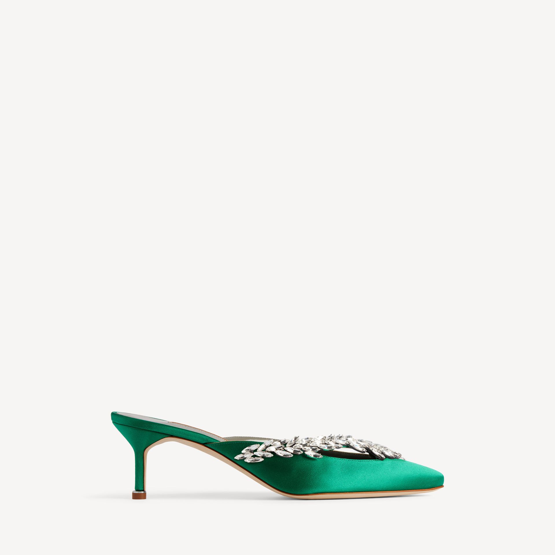 Women's Balenciaga | Manolo Blahnik Mule in Grass