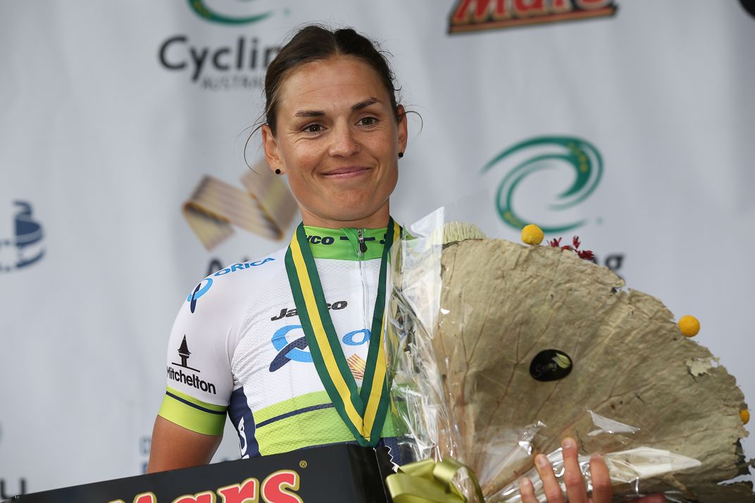 Lizzie Williams finished second