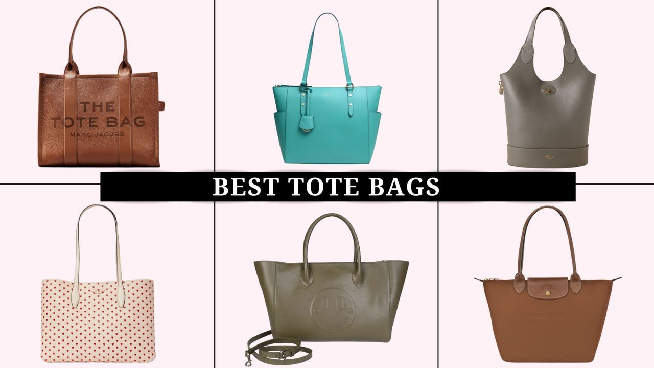 Best tote bags, including Marc Jacobs, Aspinal of London, Mulberry, Kate Spade, Hill &amp; Friends and Longchamp