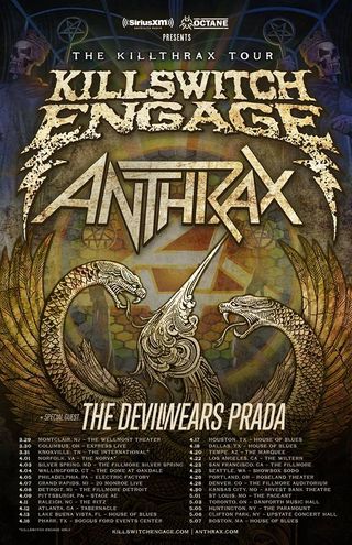 Killthrax tour poster