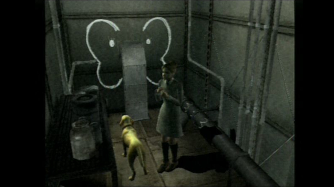 Jennifer and Brown explore the airship in Rule of Rose