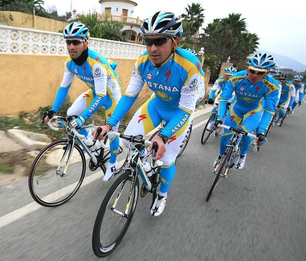 Astana are one of a host of teams to conduct training camps in Spain this year