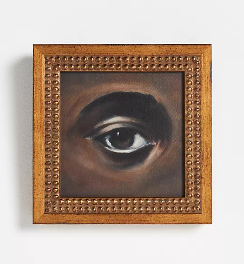 'Lover's eye' wall art.