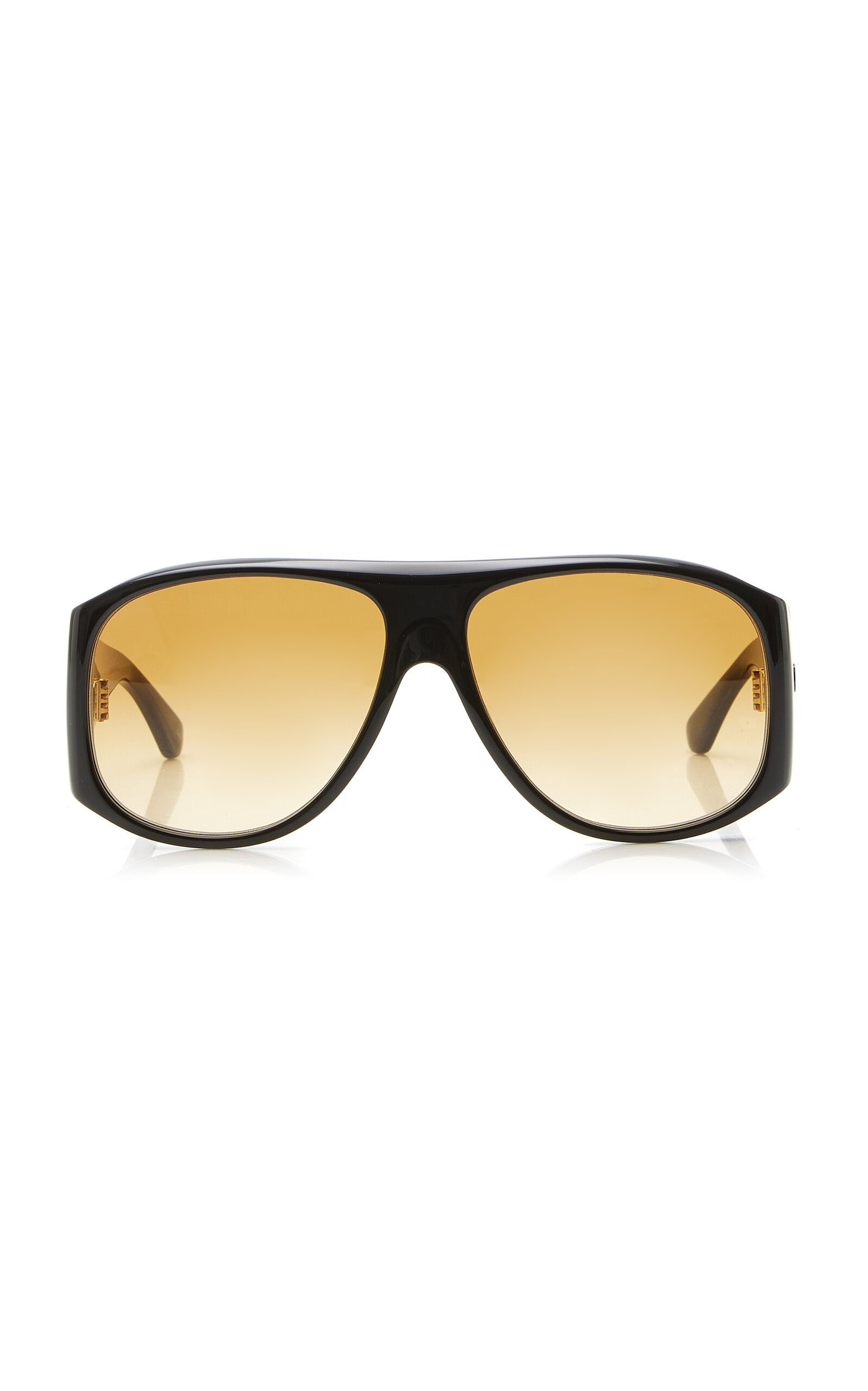 Aviator-Frame Acetate Sunglasses