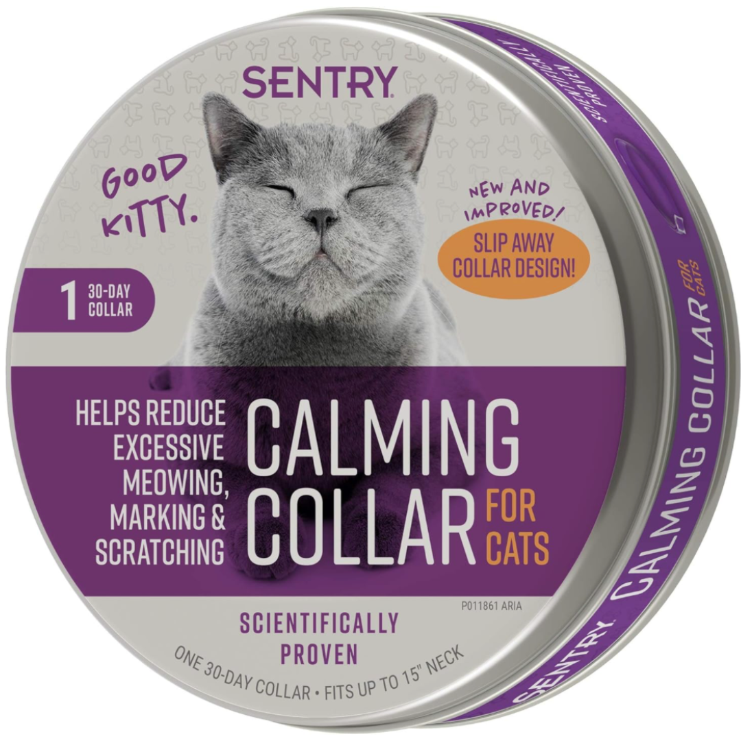 View of Cat Calming Collar Safely Protects Your Cat from Depression