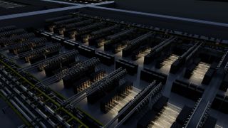 An AI factory in operation