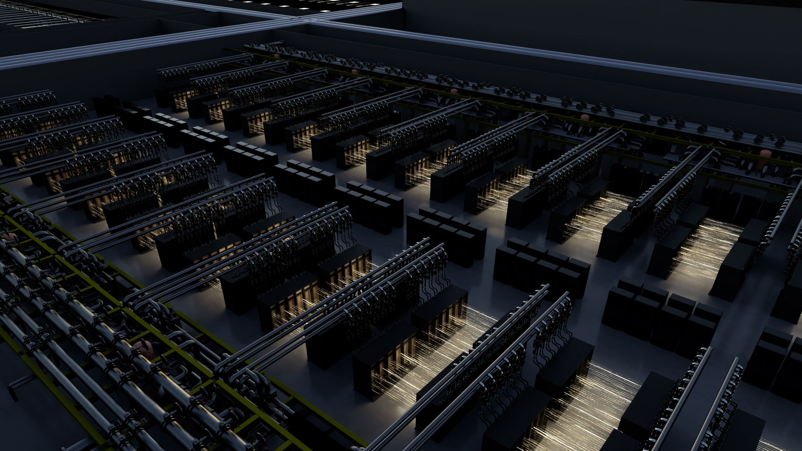 An AI factory in operation