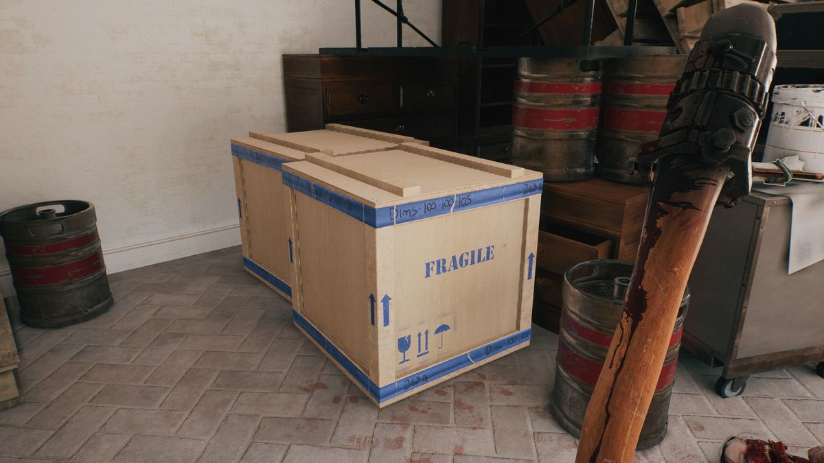 Dead Island 2 Curtis Garage key - fragile boxes