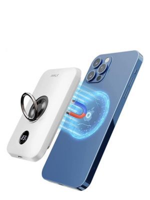 iwalk magnetic wireless power bank on a white background