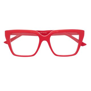 COLORFUL FRAMES Balenciaga Eyewear square-frame logo-detail glasses