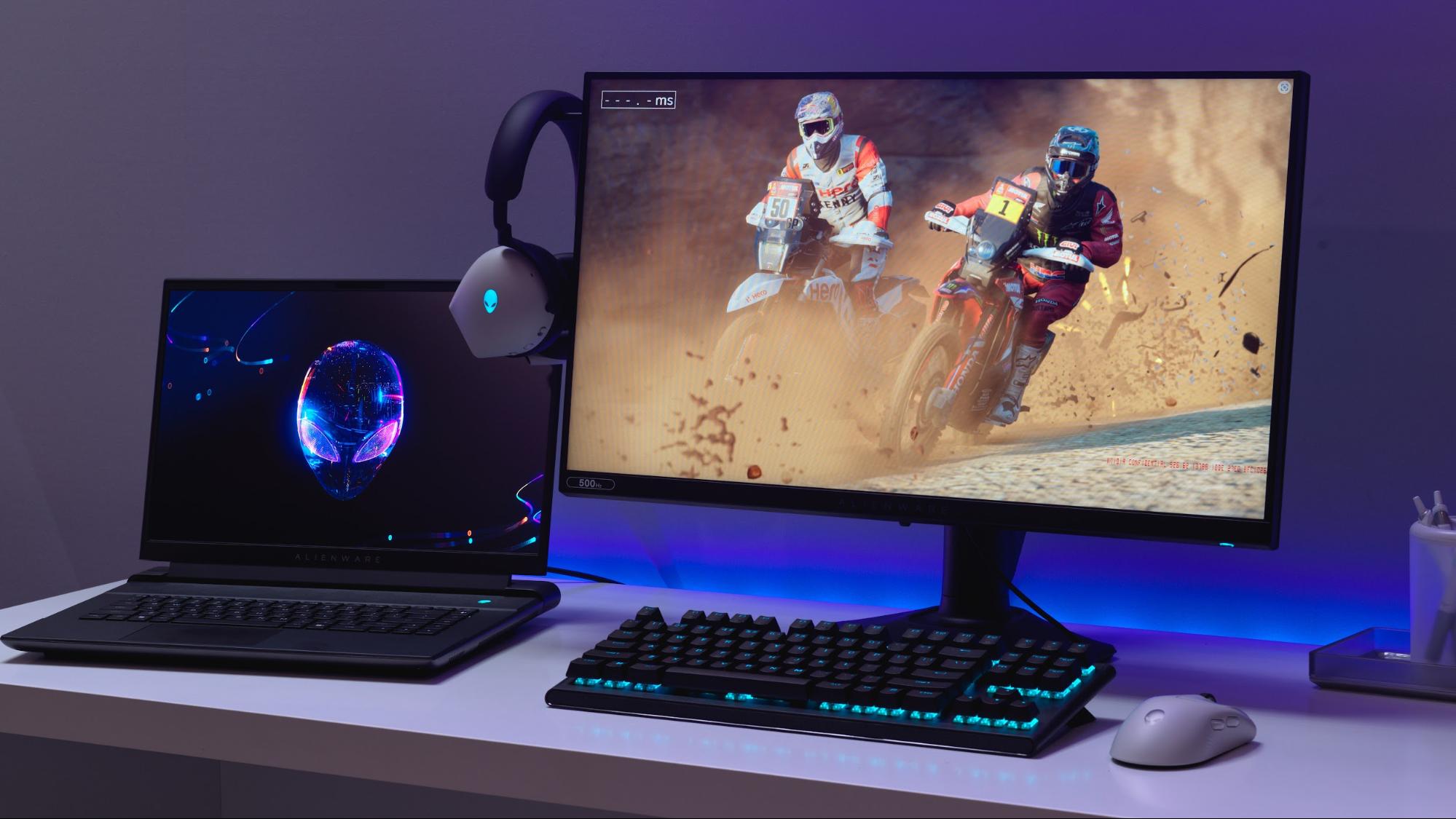 Alienware's Latest Gaming Monitor Hits 360Hz, Rocks Retractable