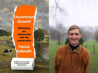 An image showing the author Patrick Galbraith alongside his book Uncommon Ground