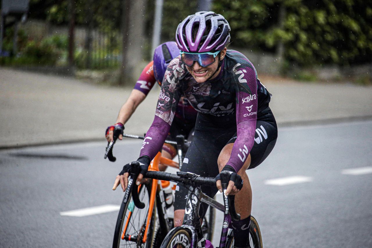 De Brabantse Pijl - La Fleche Brabanconne Women 2022 - 7th Edition - Sint-Pieters-Leeuw - Overijse 141,2 km - 13/04/2022 - Katia Ragusa (ITA - Liv Racing Xstra) - photo Anton Vos/CV/SprintCyclingAgency&Acirc;&copy;2022