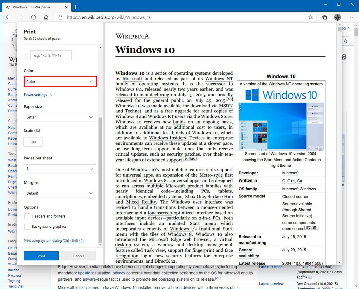 saving web page as pdf saving web page as pdf