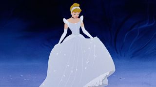 Cinderella in ball gown
